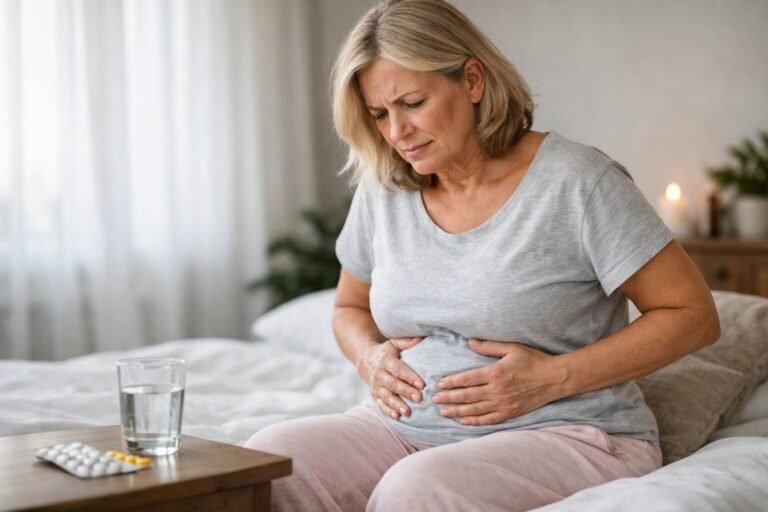 Ballonnements à la ménopause