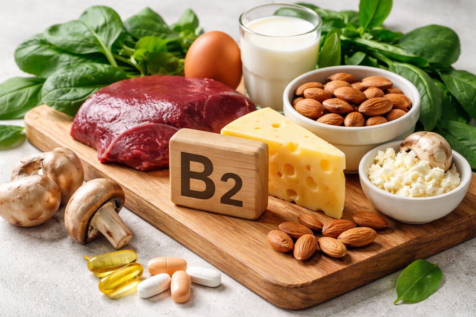 Carence en vitamine B2 : symptômes, causes et solutions