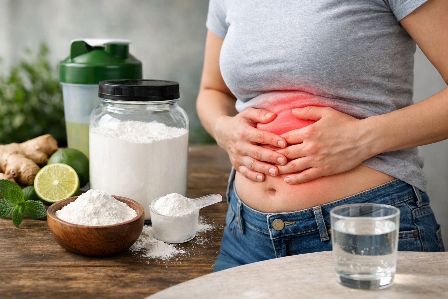 Glutamine et ballonnements