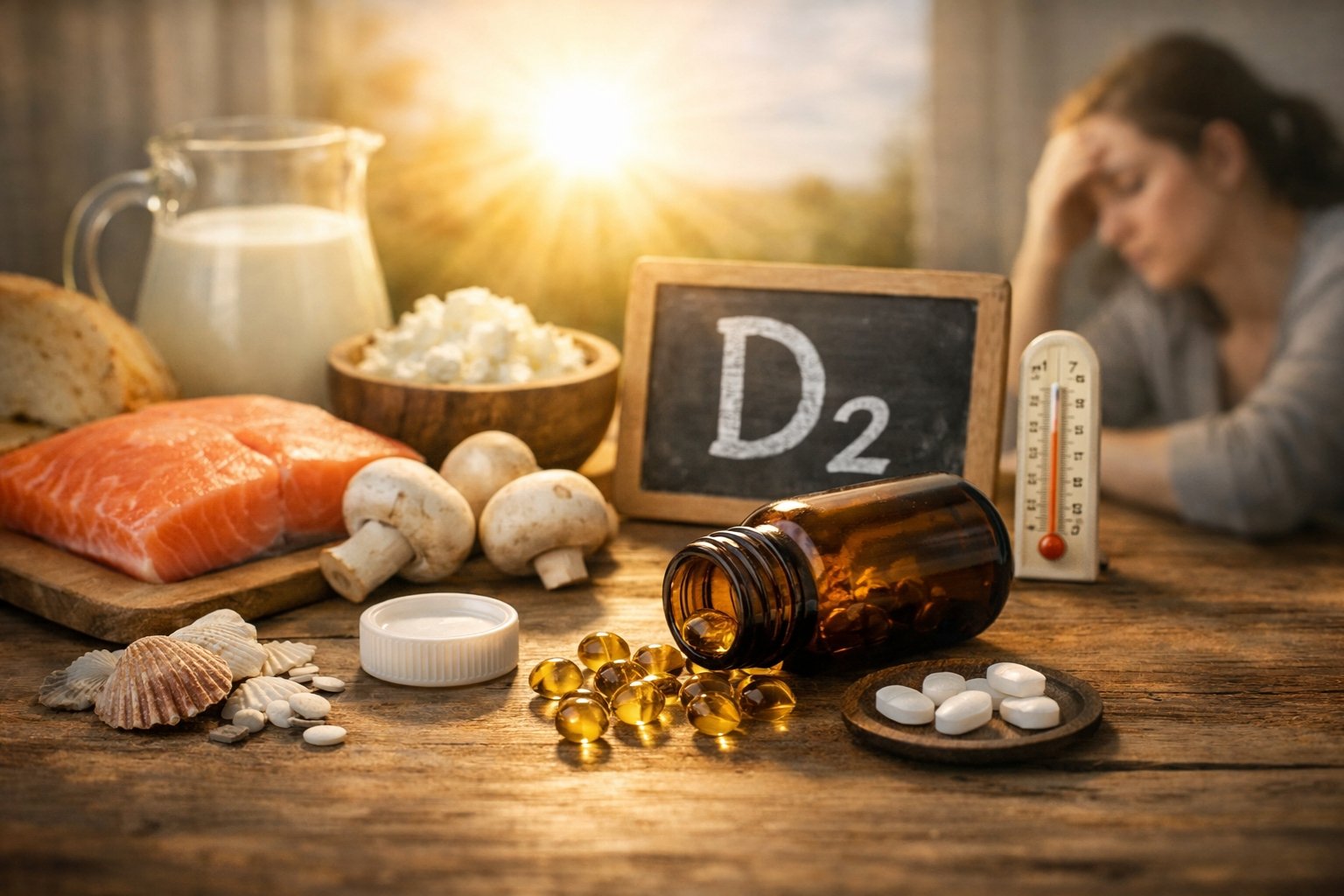 Carence en vitamine D2