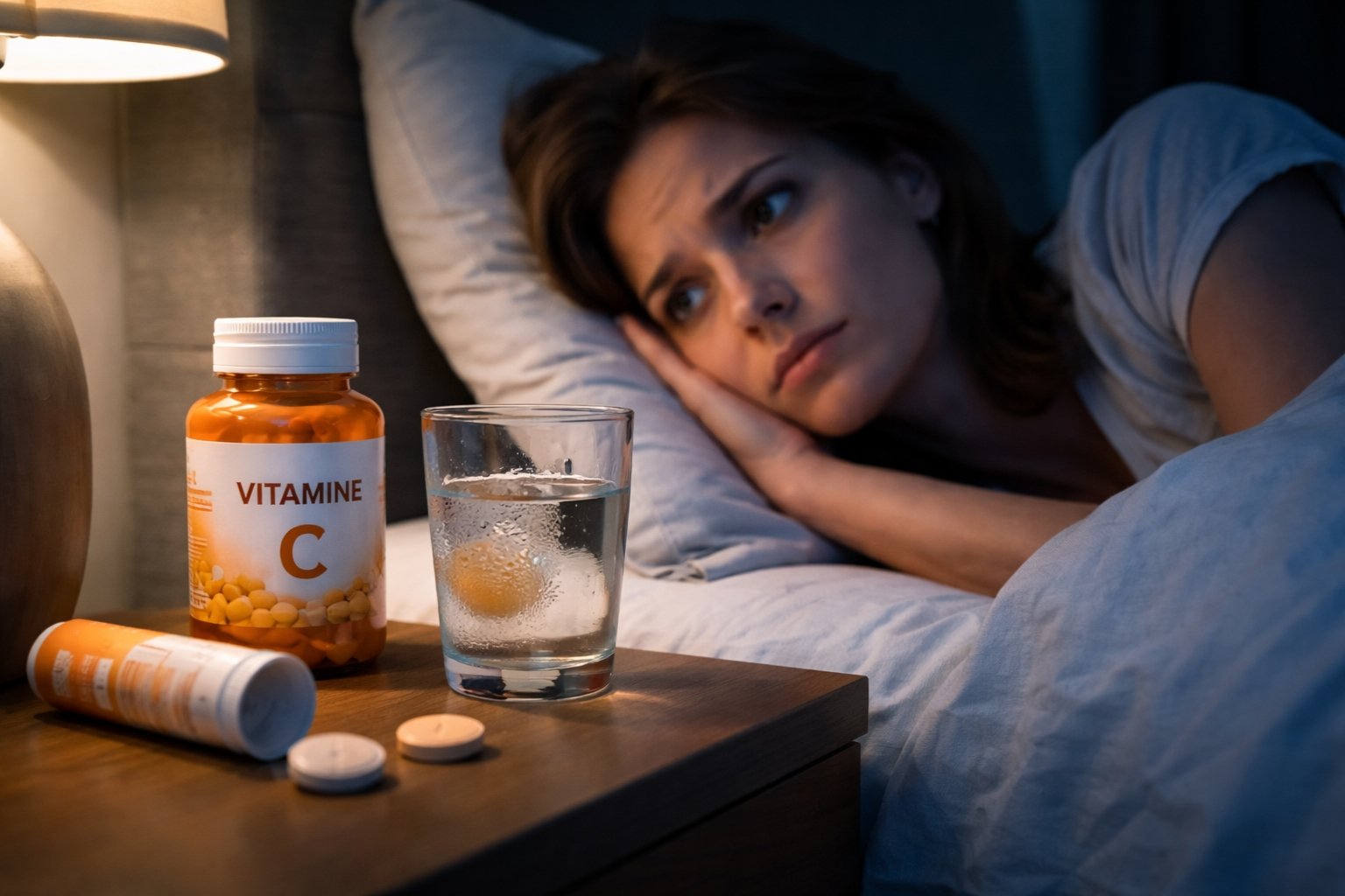 Est-ce que la vitamine C empêche de dormir
