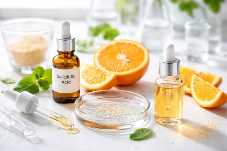 Peut-on mélanger acide salicylique et vitamine C