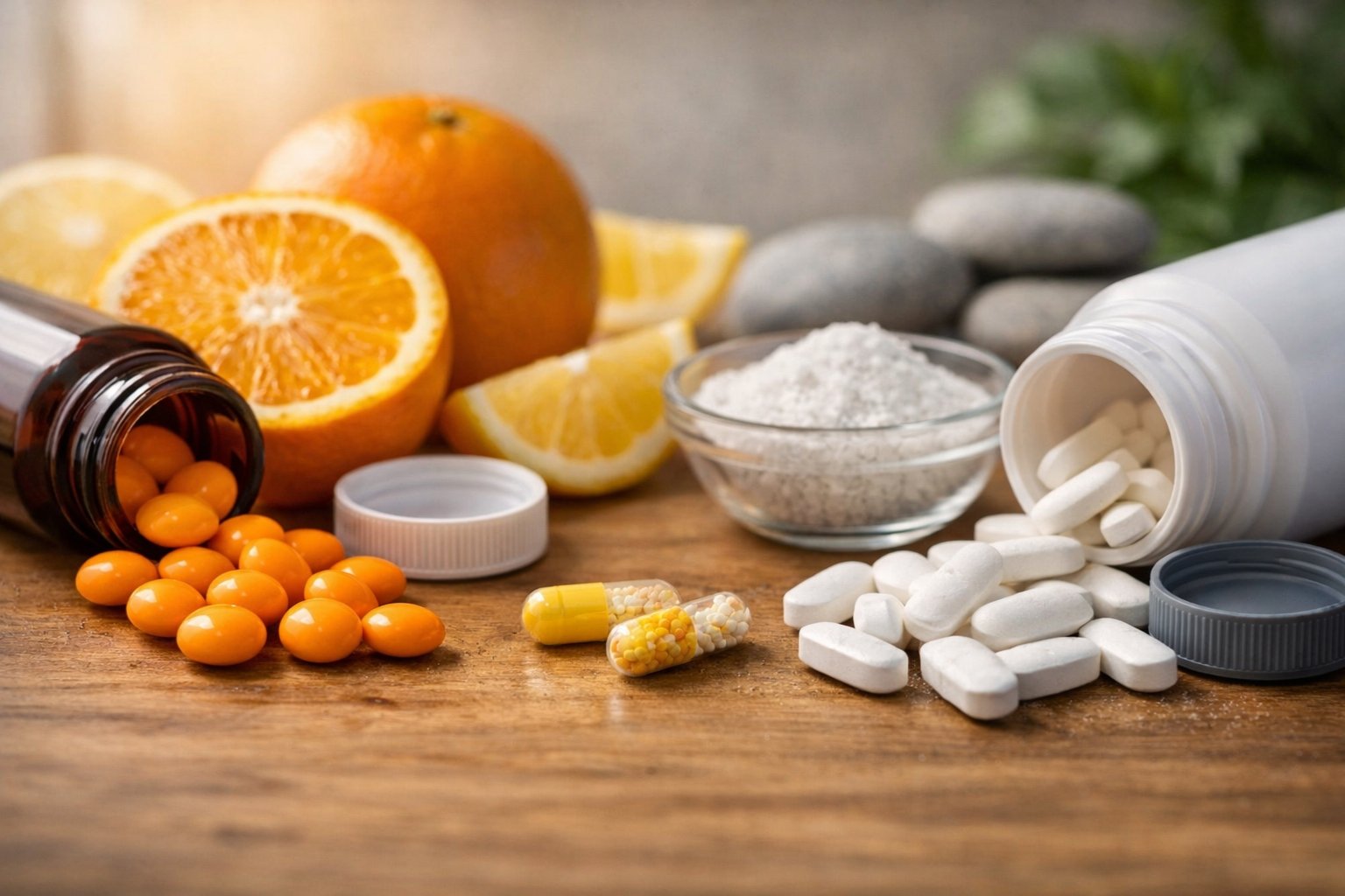 Peut-on prendre vitamine C et magnésium en même temps