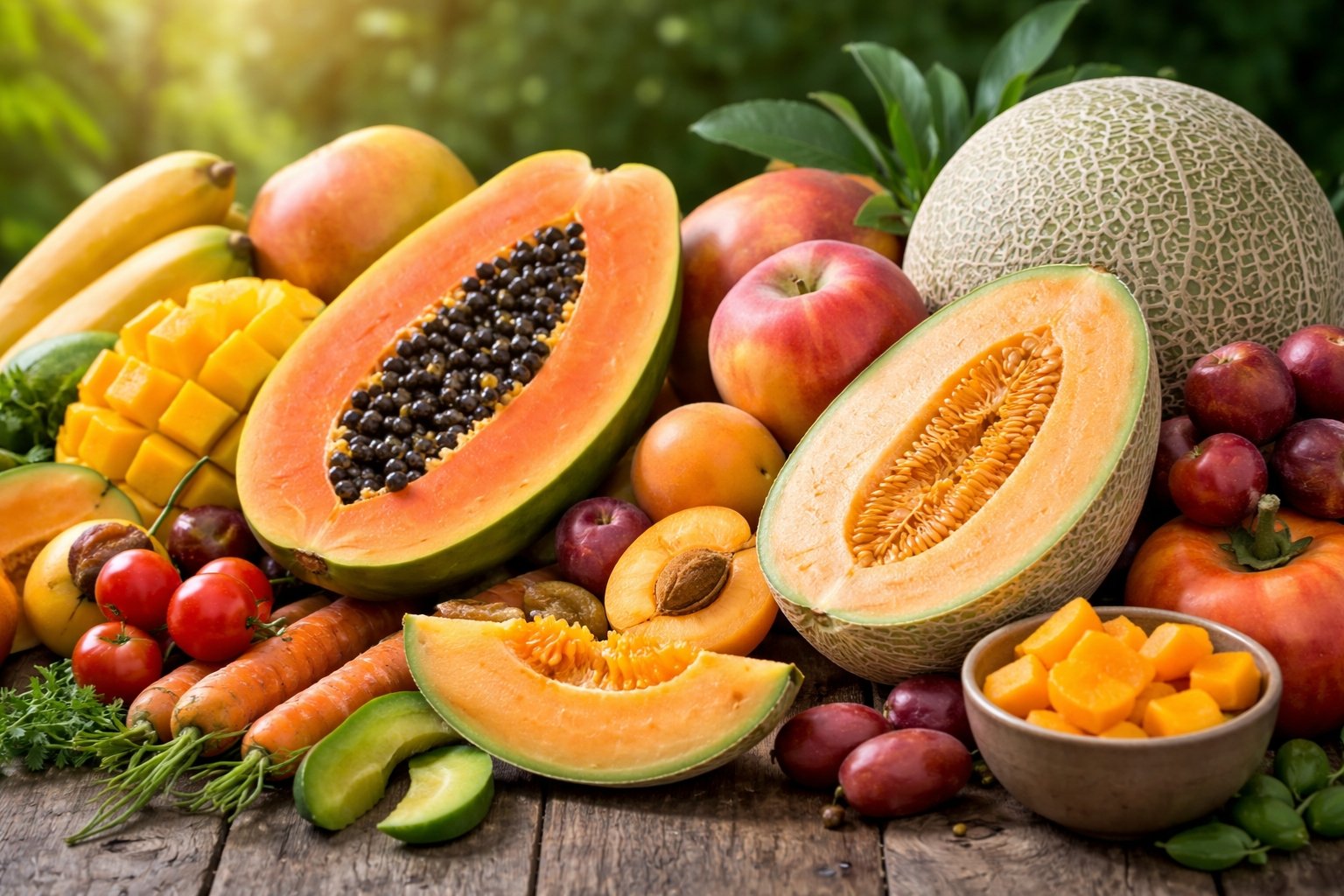 Quel fruit contient le plus de vitamine A