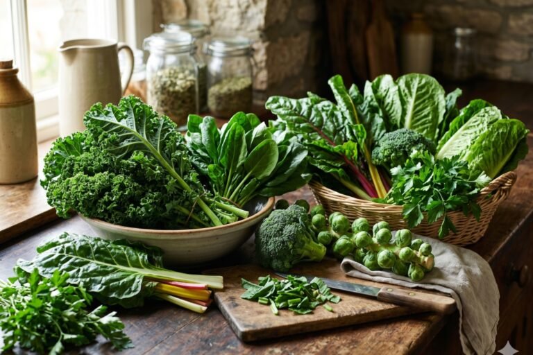 Quel légume contient le plus de vitamine K