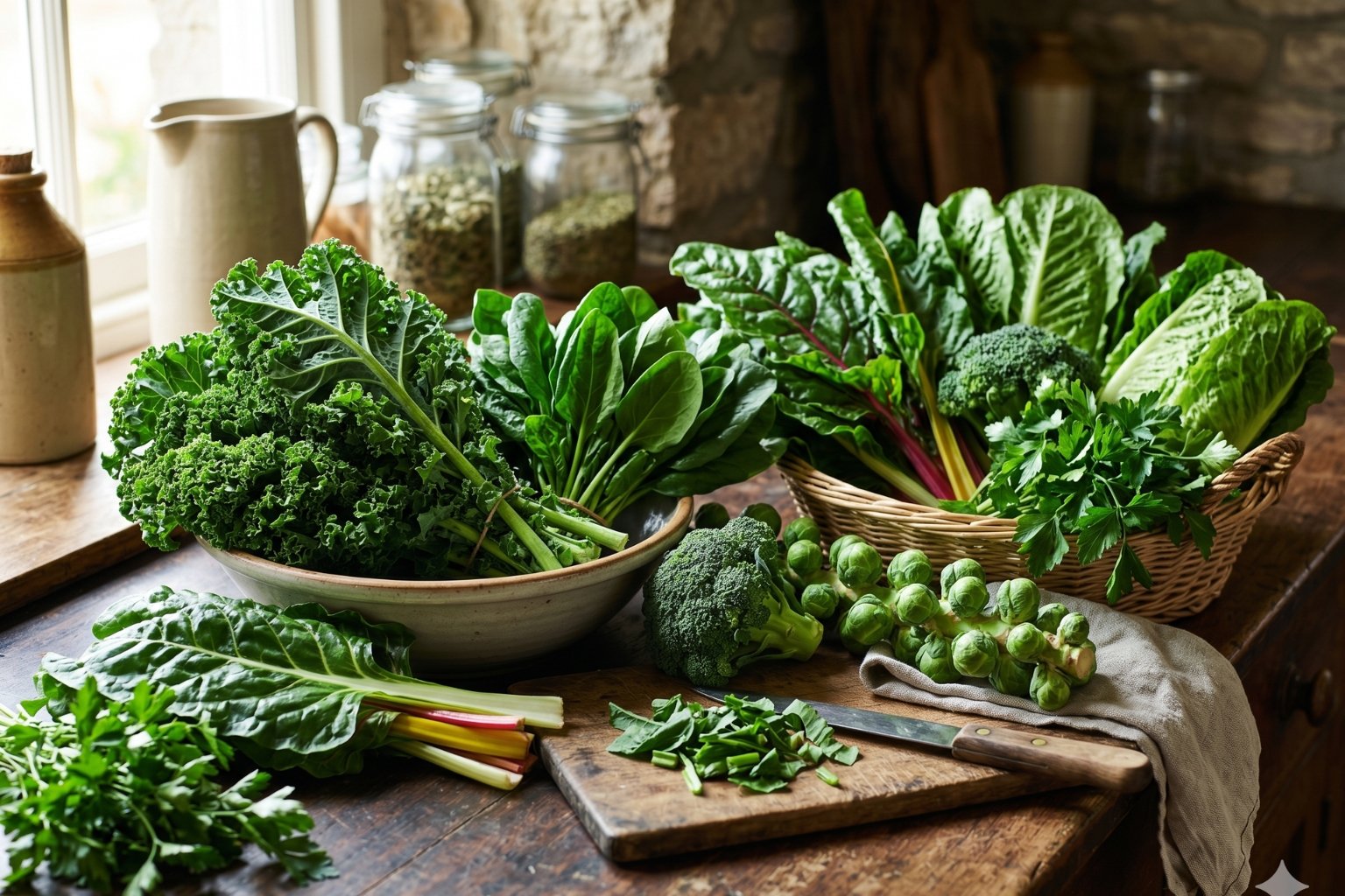 Quel légume contient le plus de vitamine K