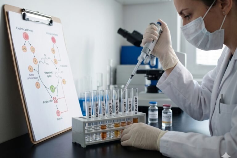 Quels sont les facteurs de coagulation vitamine K dépendants
