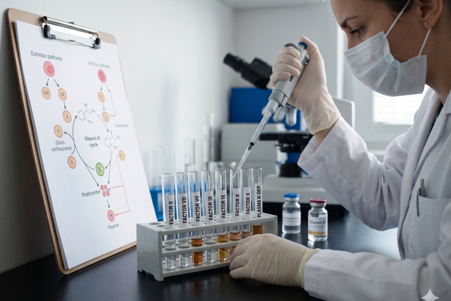 Quels sont les facteurs de coagulation vitamine K dépendants