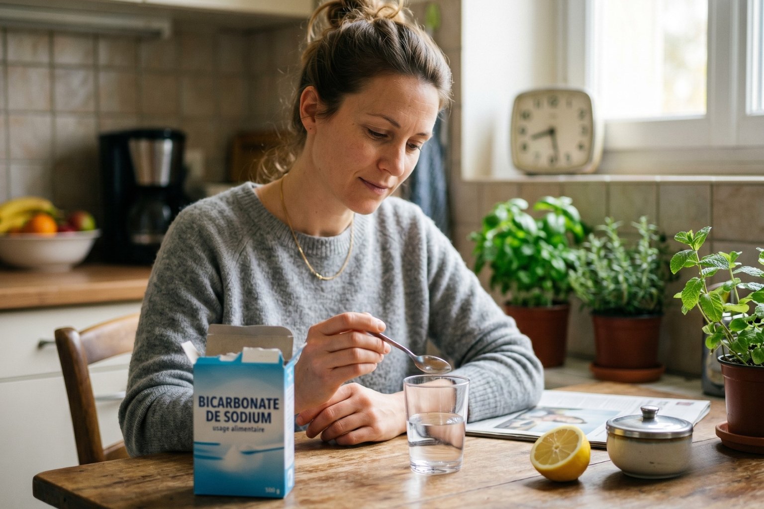 Comment et quand prendre bicarbonate de sodium