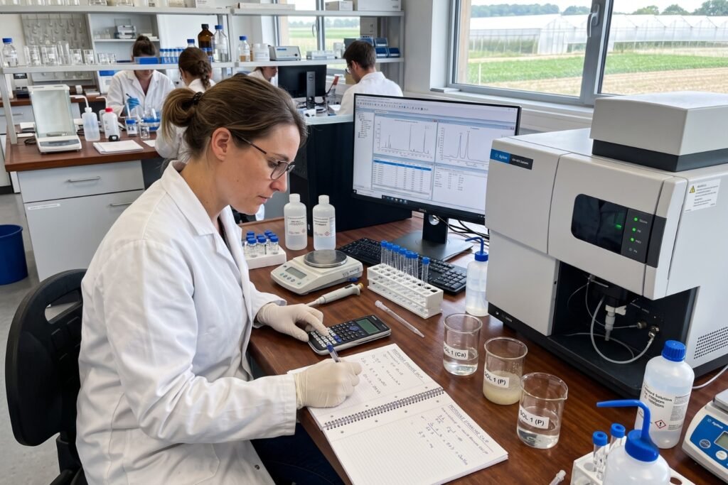 Comment calculer le rapport calciumphosphore