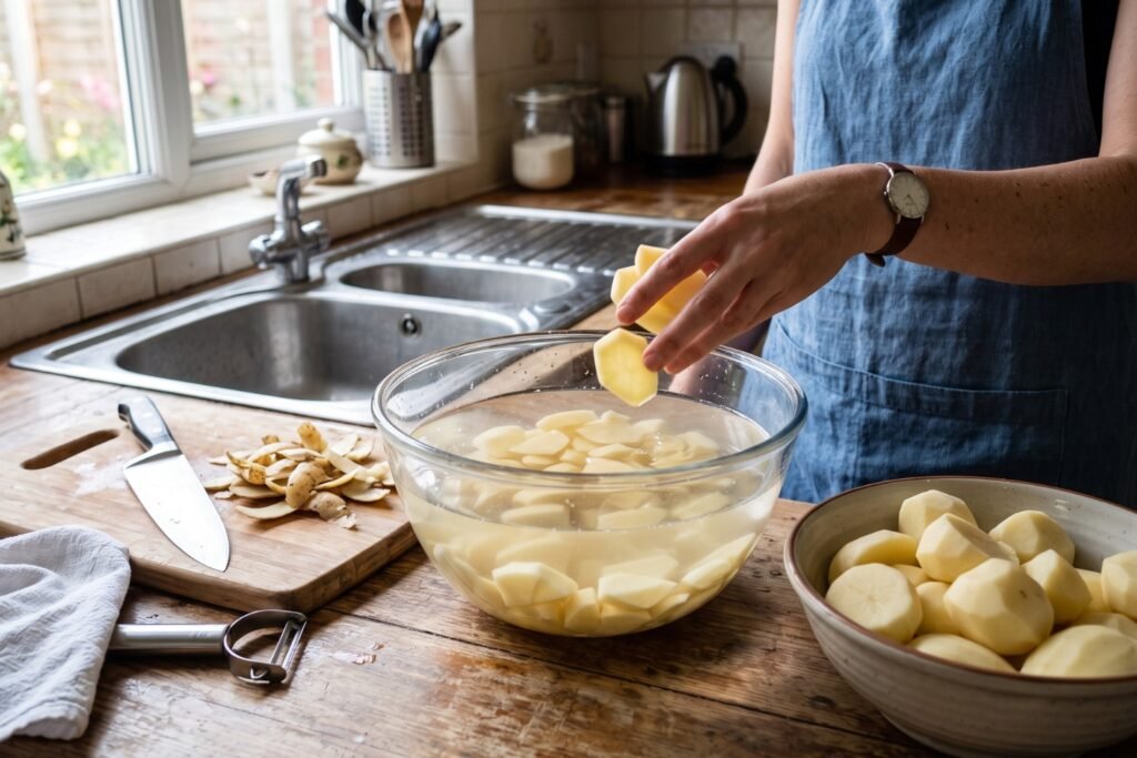 Comment enlever le potassium des pommes de terre