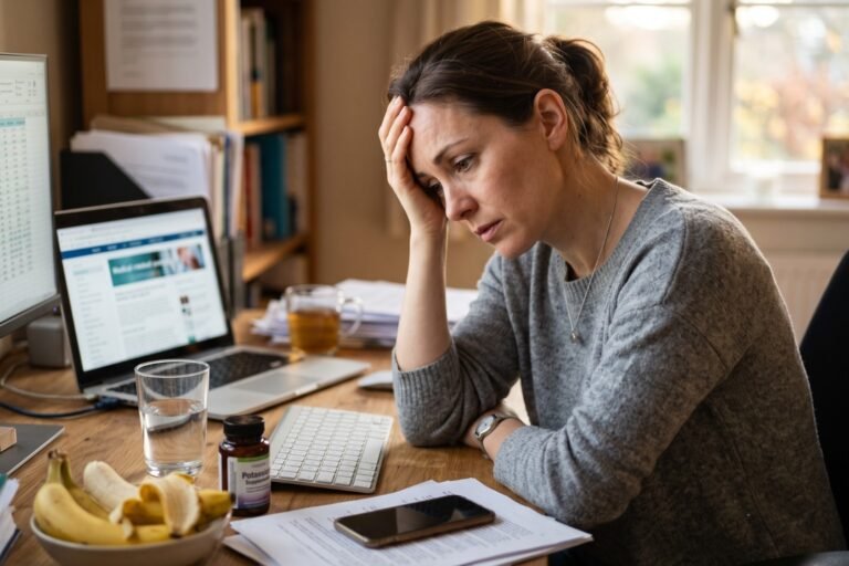 Est-ce que le stress fait baisser le potassium