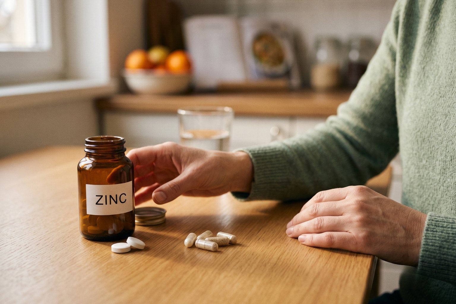 Quelle vitamine ne pas prendre avec le zinc